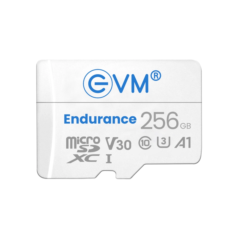 EVM Micro SD Card 256GB V30 Endurance For CCTV Camera view 2